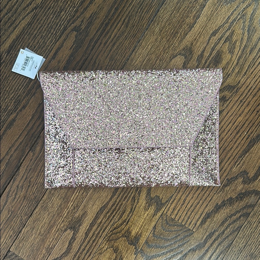 NWT Shiraleah Rose Fiona Sparkle Clutch